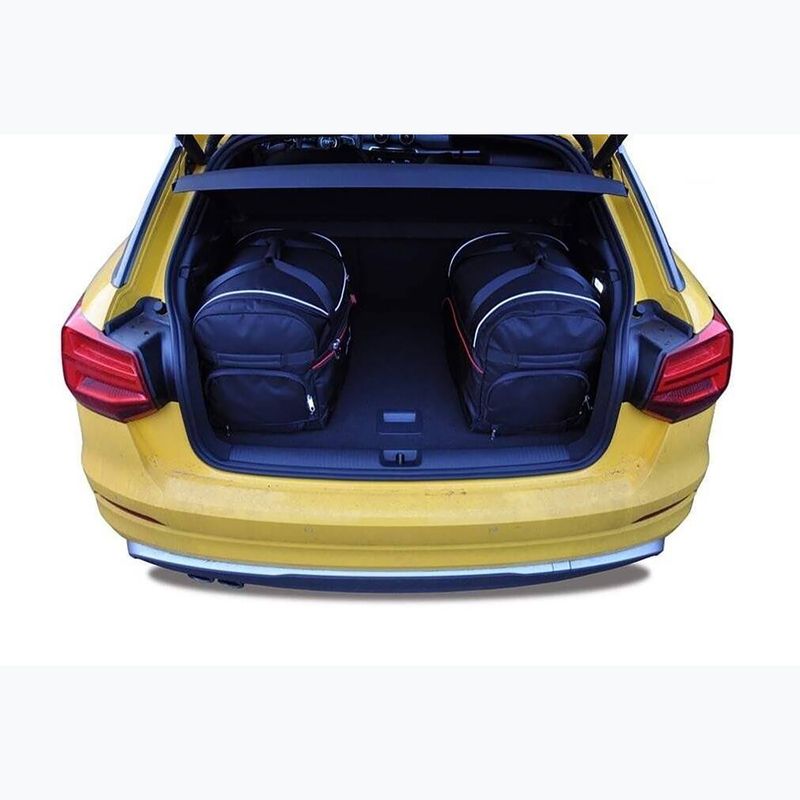 KJUST Audi Q2 sada tašek do kufru 2016+ 4 ks černá 18