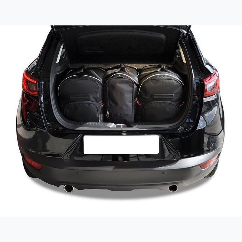 Sada tašek do zavazadlového prostoru KJUST Mazda Cx-3 2015-2022 3 ks black 10