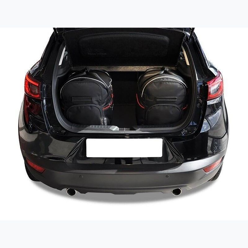Sada tašek do zavazadlového prostoru KJUST Mazda Cx-3 2015-2022 3 ks black 11