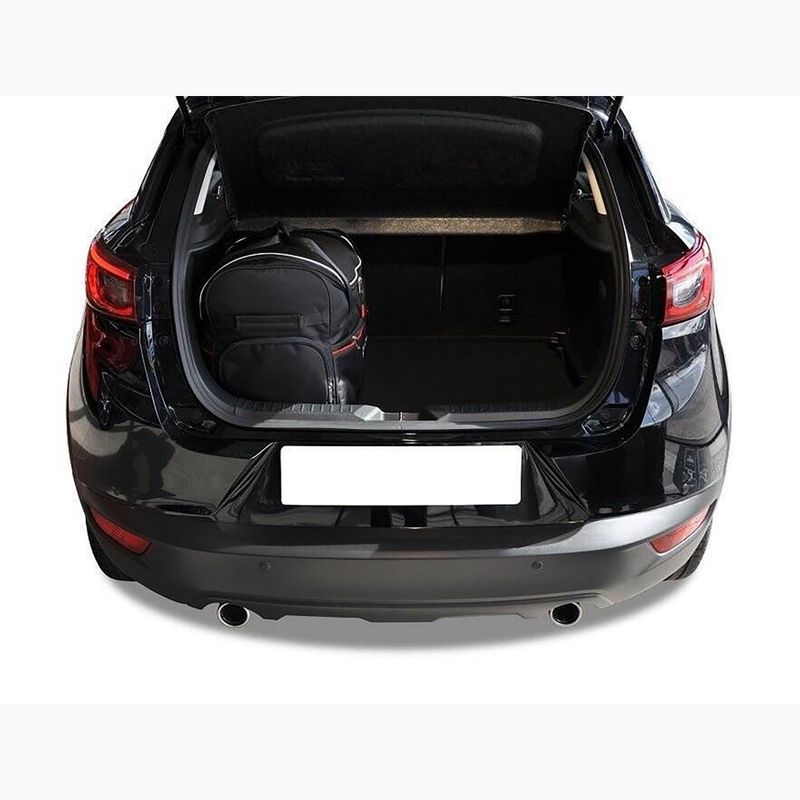 Sada tašek do zavazadlového prostoru KJUST Mazda Cx-3 2015-2022 3 ks black 12
