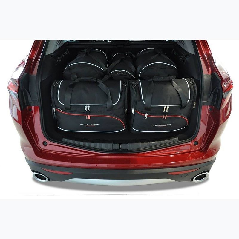 Sada tašek do zavazadlového prostoru auta  KJUST Alfa Romeo Stelvio 2017+ 5 ks. black 15