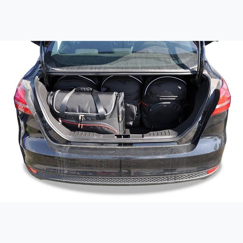 Sada tašek do zavazadlového prostoru KJUST Ford Focus Limousine 2011-2018 5 ks black 16