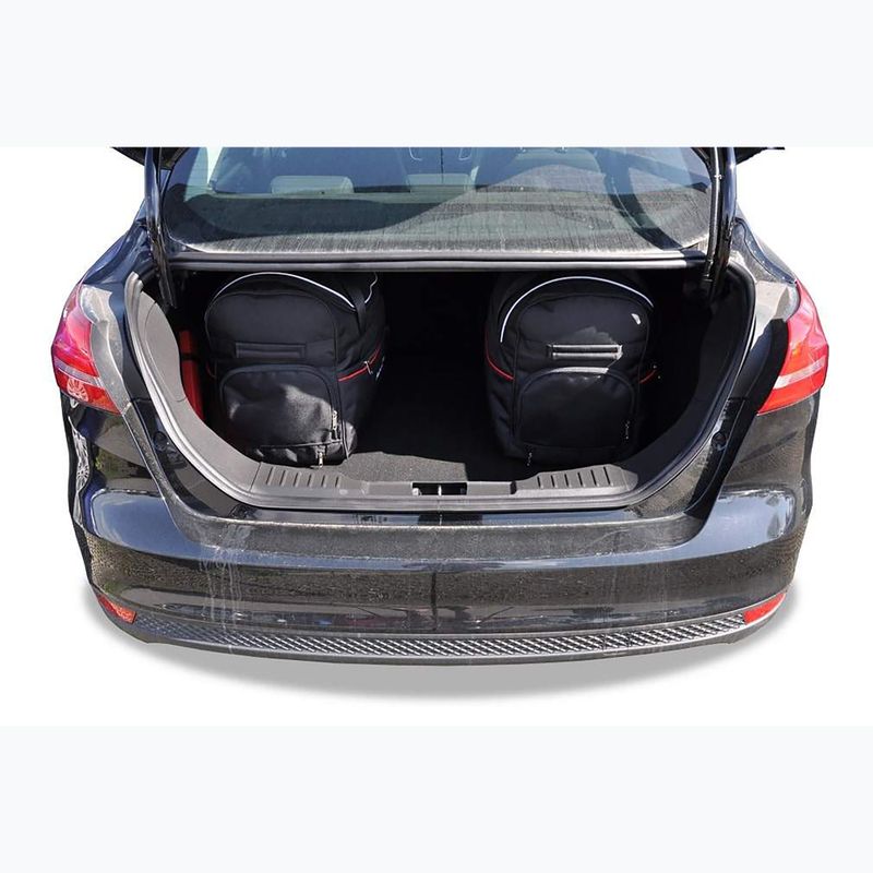Sada tašek do zavazadlového prostoru KJUST Ford Focus Limousine 2011-2018 5 ks black 18