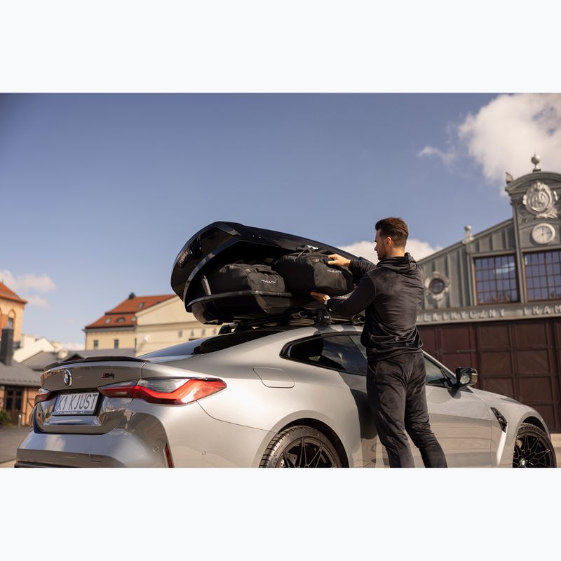 Sada tašek do střešního boxu KJUST 4 ks černá 18
