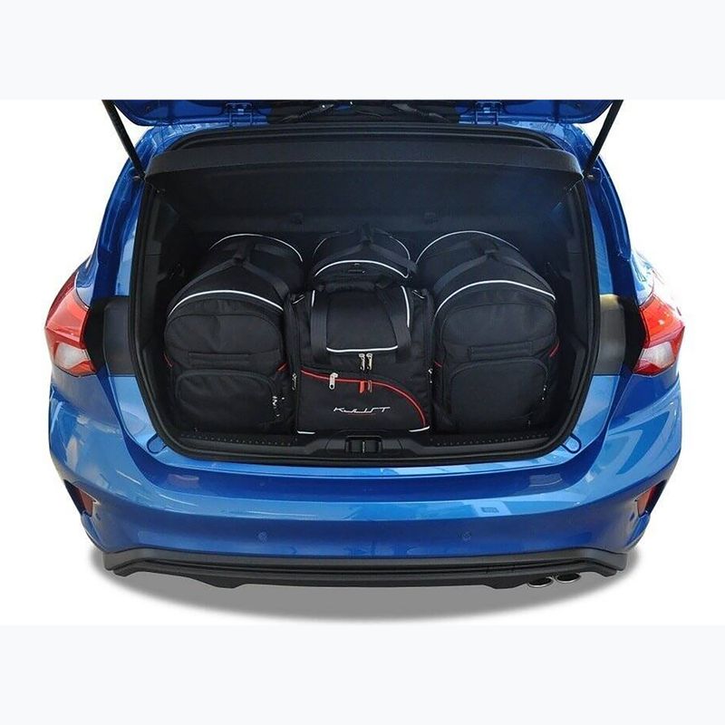 Sada tašek do zavazadlového prostoru KJUST Ford Focus Hatchback 2018+ 4 ks black 15