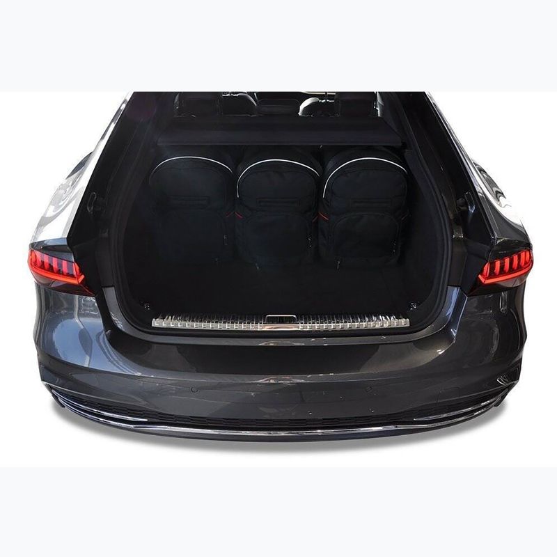 Sada tašek do zavazadlového prostoru auta  KJUST Audi A7 2017+ 5 ks black 18