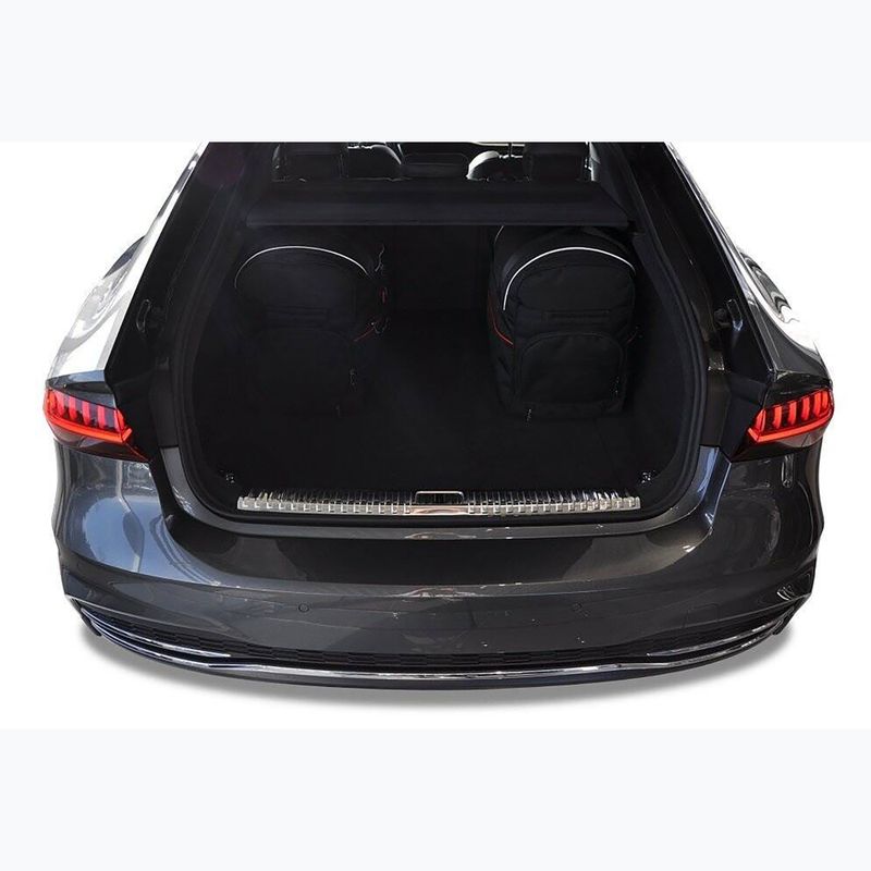 Sada tašek do zavazadlového prostoru auta  KJUST Audi A7 2017+ 5 ks black 19