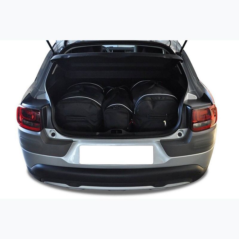 Sada tašek do zavazadlového prostoru KJUST Citroen C4 Cactus 2014-2017 3 ks black 13