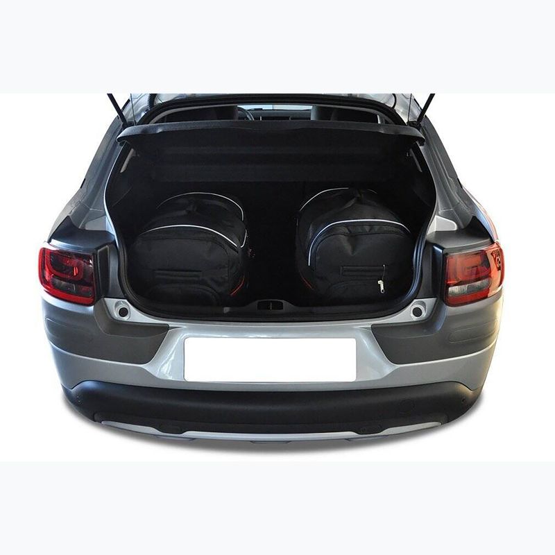 Sada tašek do zavazadlového prostoru KJUST Citroen C4 Cactus 2014-2017 3 ks black 14