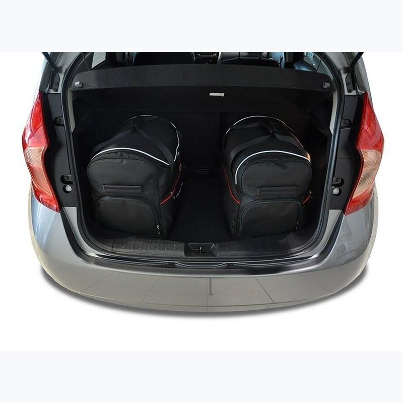 Sada tašek do zavazadlového prostoru KJUST Nissan Note 2013-2016 3 ks black 12