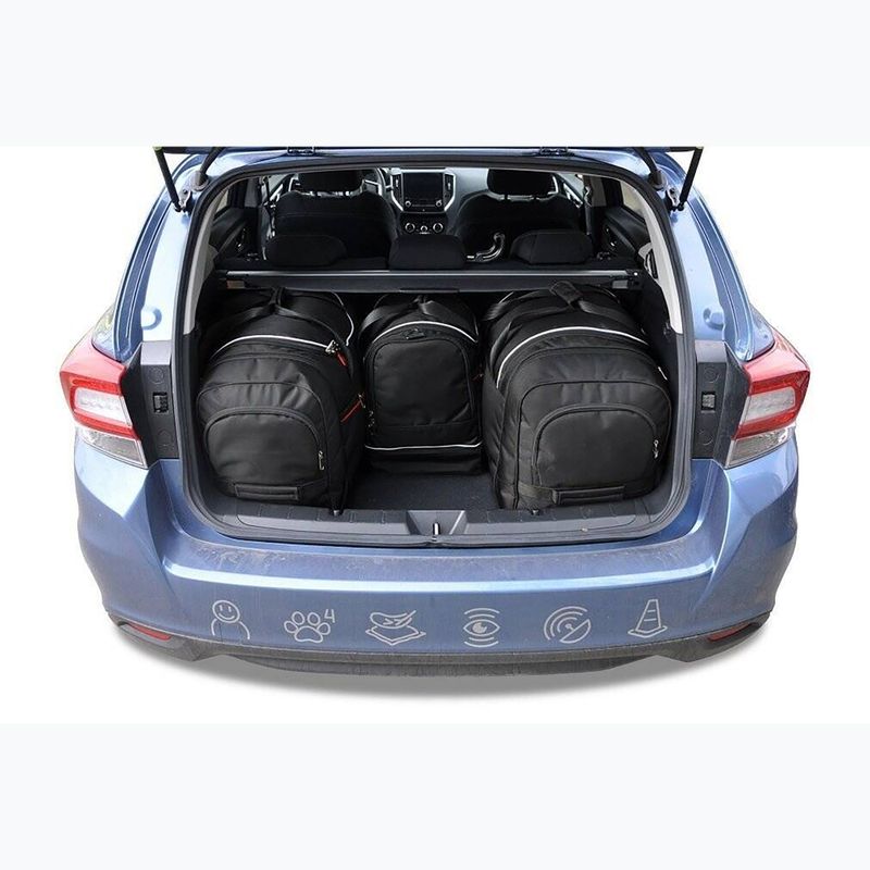 Sada tašek do zavazadlového prostoru  KJUST Subaru Impreza 2017+ 4 ks black  14
