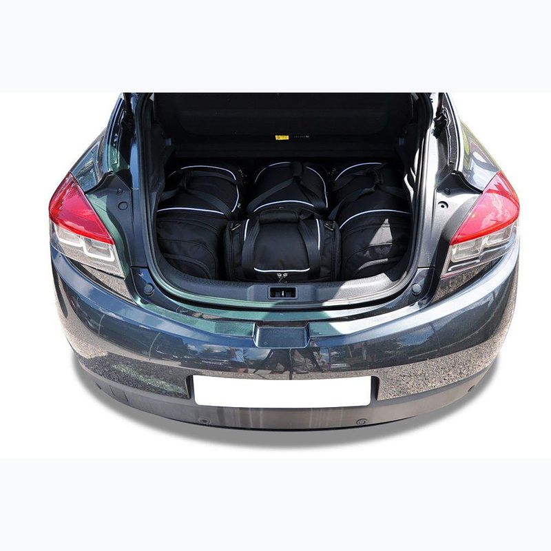 Sada tašek do zavazadlového prostoru  KJUST Renault Megane Coupe 2008+2016 4 ks black  10