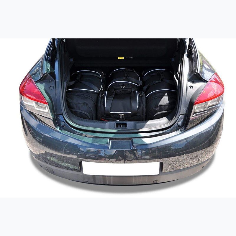 Sada tašek do zavazadlového prostoru  KJUST Renault Megane Coupe 2008-2016 4 ks black  9