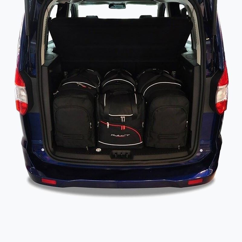 Sada tašek do zavazadlového prostoru KJUST Ford Tourneo Courier 2014+ 4 ks black 15