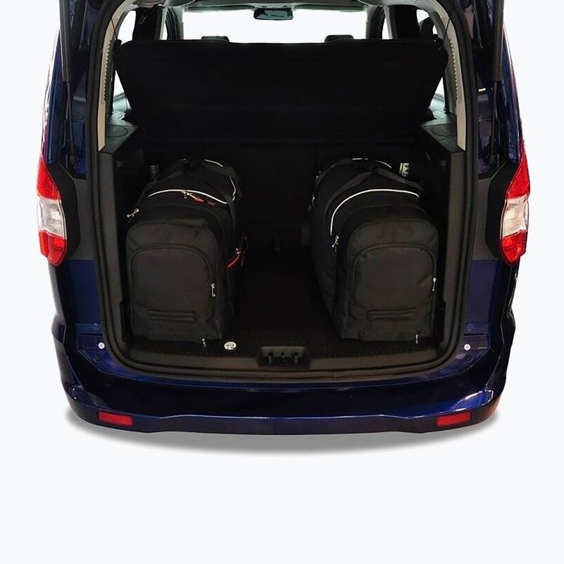 Sada tašek do zavazadlového prostoru KJUST Ford Tourneo Courier 2014+ 4 ks black 17