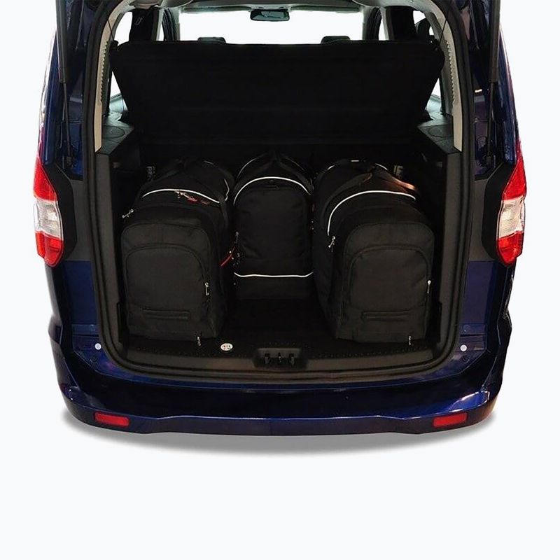Sada tašek do zavazadlového prostoru KJUST Ford Tourneo Courier 2014+ 4 ks black 15