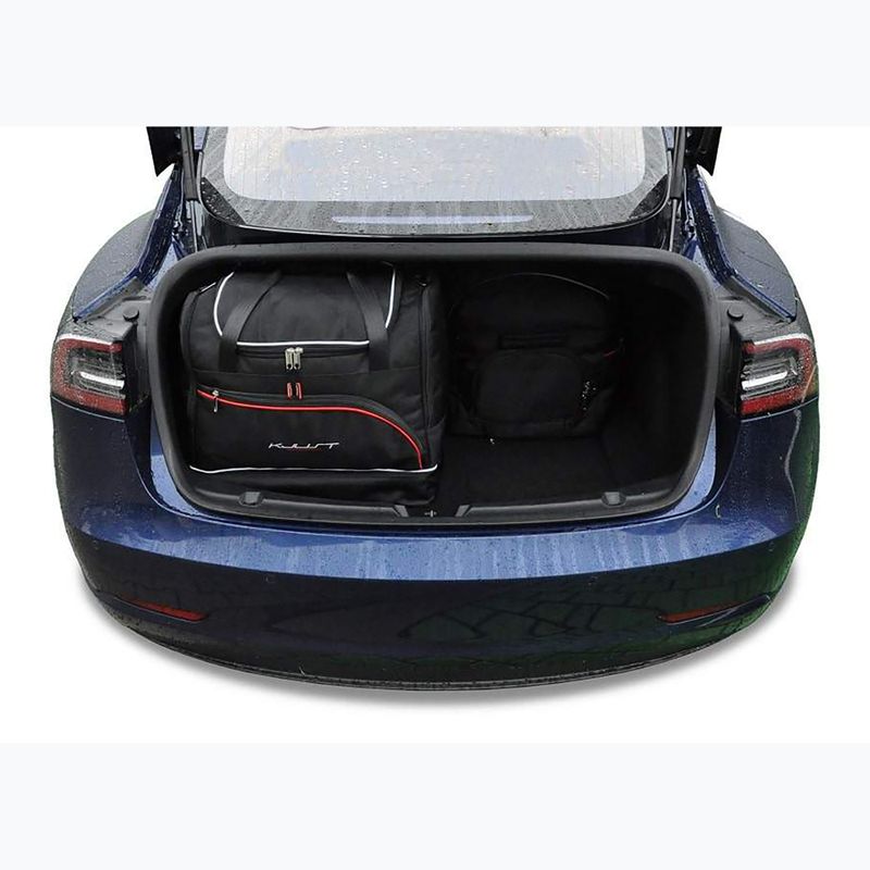 Sada tašek do zavazadlového prostoru  KJUST Tesla Model 3 2017-2023 5 ks black  14