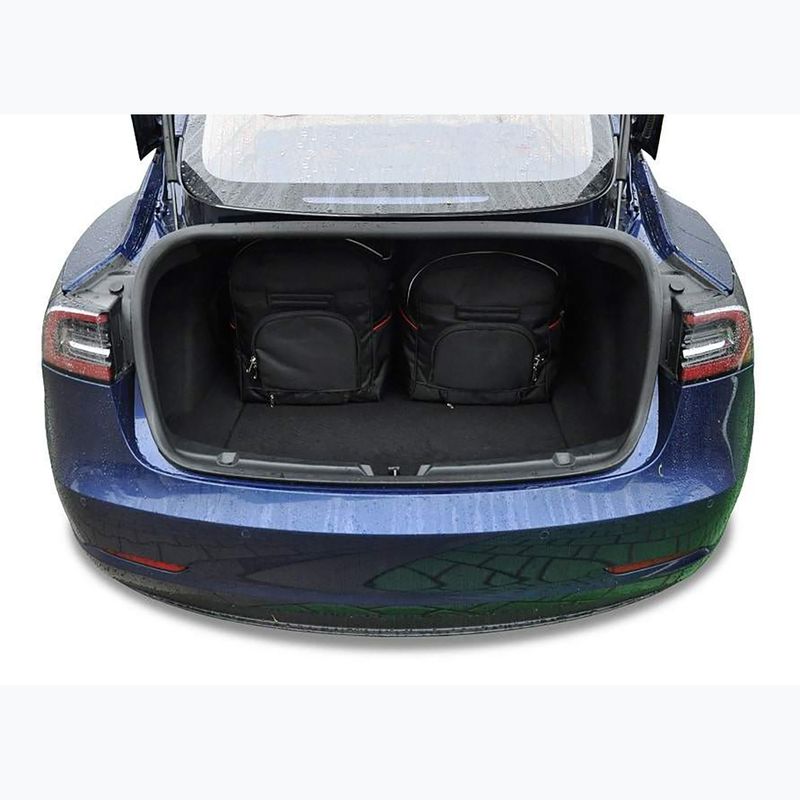 Sada tašek do zavazadlového prostoru  KJUST Tesla Model 3 2017-2023 5 ks black  15