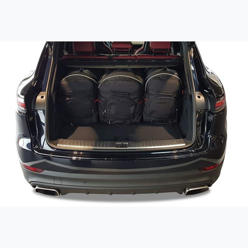 Sada tašek do zavazadlového prostoru  KJUST Porsche Cayenne 2017+ 5 ks black  15
