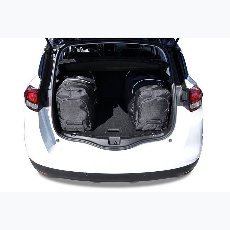 Sada tašek do zavazadlového prostoru KJUST Renault Scenic 2015-2019 4 ks black 15