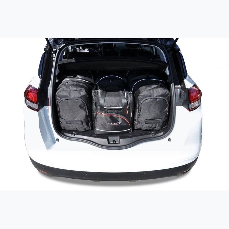 Sada tašek do zavazadlového prostoru  KJUST Renault Scenic 2015-2019 4 ks black  12