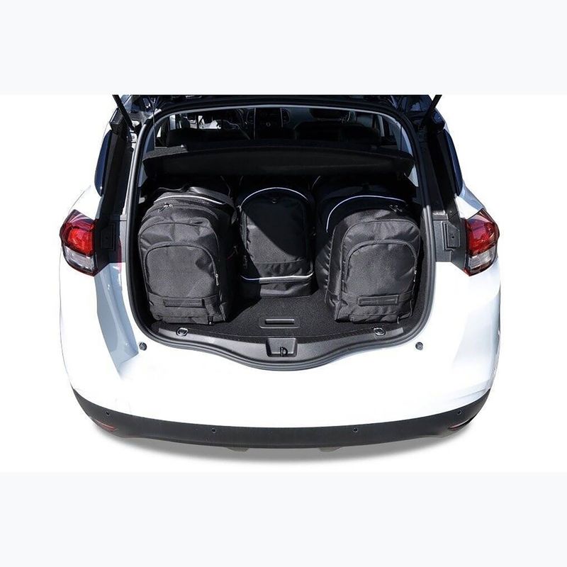 Sada tašek do zavazadlového prostoru  KJUST Renault Scenic 2015-2019 4 ks black  13