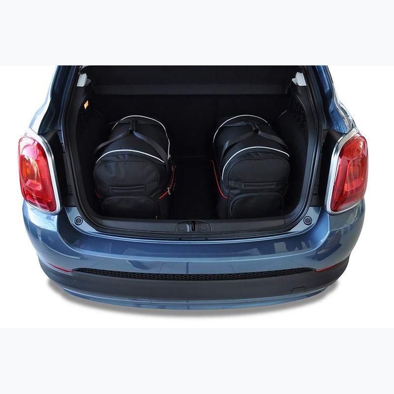 Sada tašek do zavazadlového prostoru KJUST Fiat 500X 2014+ 3 ks black 15
