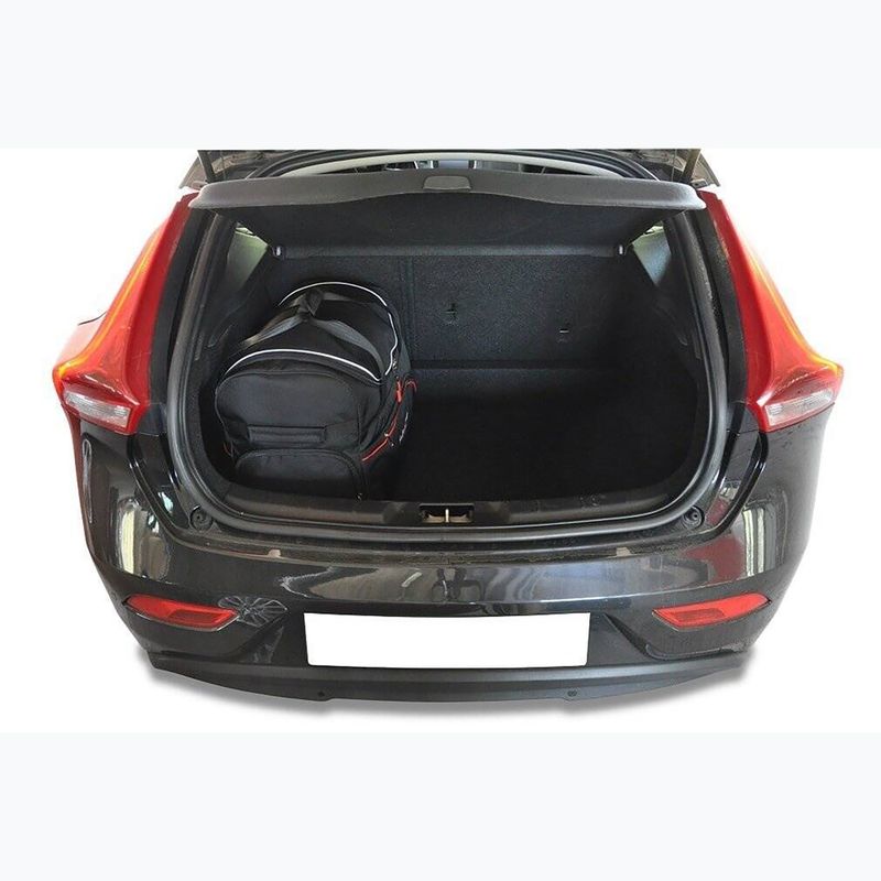 Sada tašek do zavazadlového prostoru KJUST Volvo V40 Hatchback 2012-2019 3 ks black 13