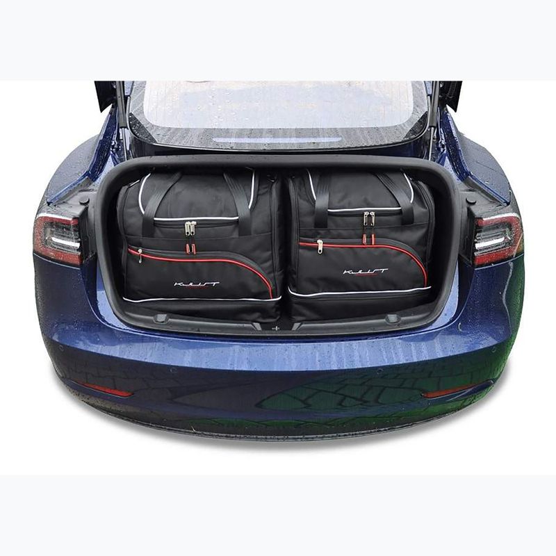 Sada tašek do zavazadlového prostoru  KJUST Tesla Model 3 2017-2020 7 ks black  15