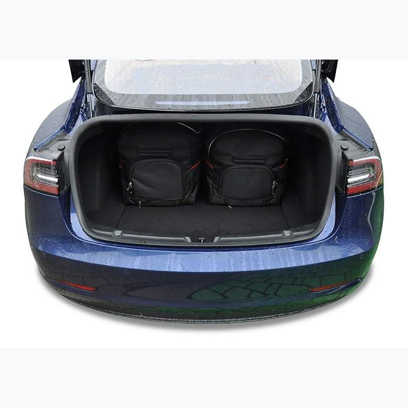Sada tašek do zavazadlového prostoru  KJUST Tesla Model 3 2017-2020 7 ks black  17