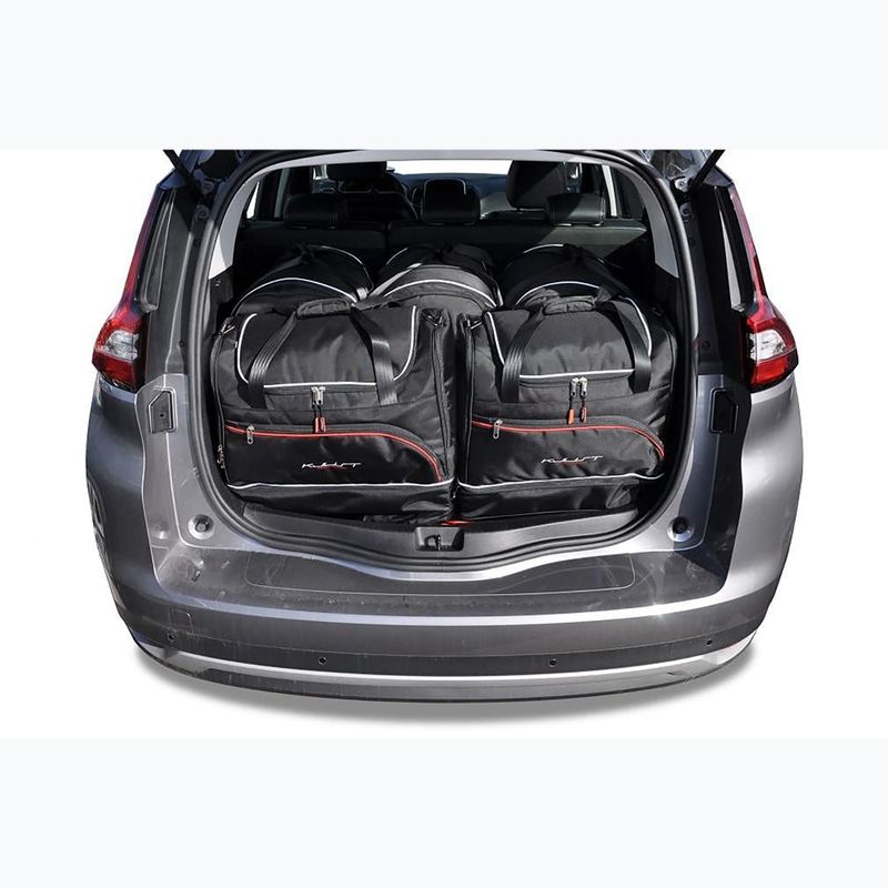 Sada tašek do zavazadlového prostoru  KJUST Renault Grand Scenic 2016-2021 5 ks black  10