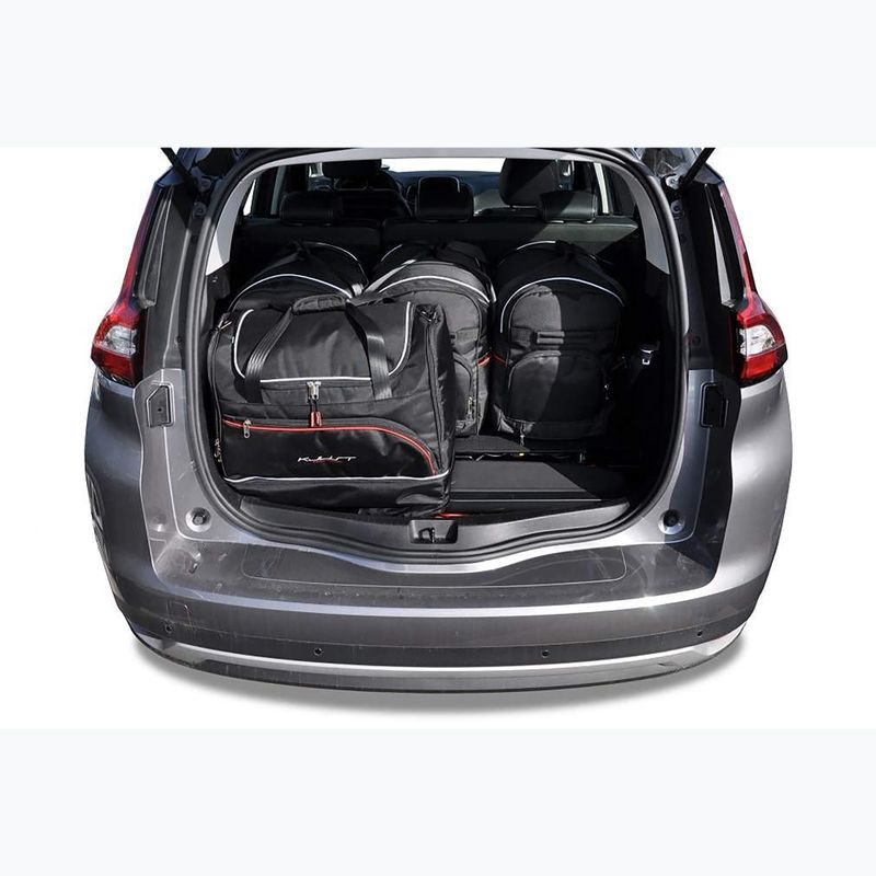 Sada tašek do zavazadlového prostoru  KJUST Renault Grand Scenic 2016-2021 5 ks black  11
