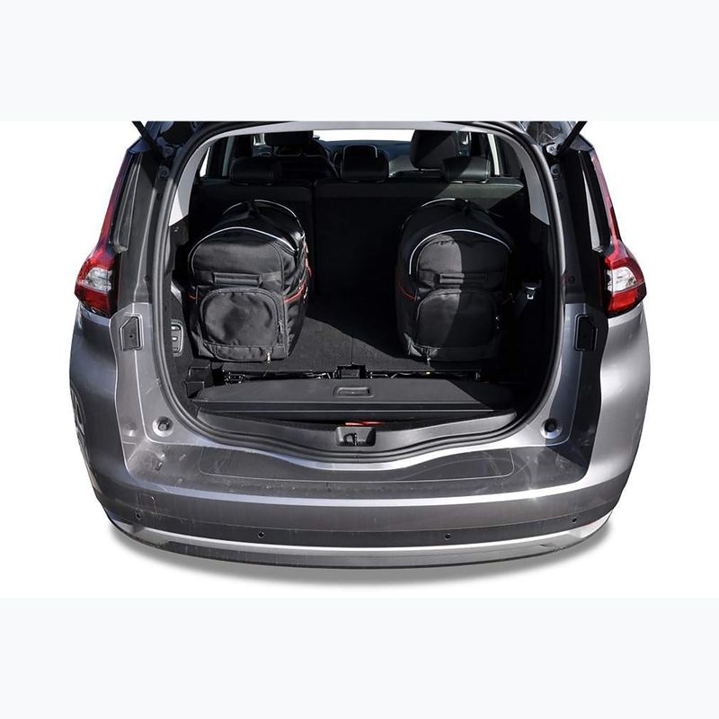 Sada tašek do zavazadlového prostoru  KJUST Renault Grand Scenic 2016-2021 5 ks black  13