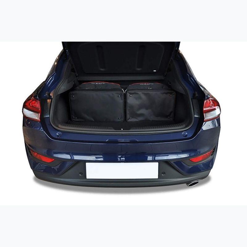 Sada tašek do zavazadlového prostoru KJUST Hyundai I30 Fastback 2017+ 4 ks black 15