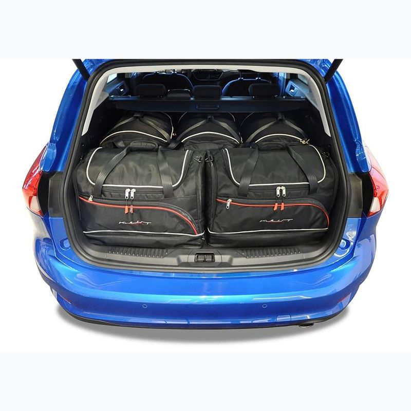 Sada tašek do zavazadlového prostoru KJUST Ford Focus Kombi 2018+ 5 ks black 14