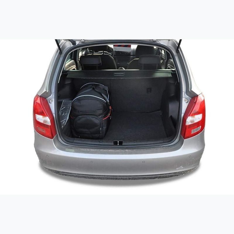 Sada tašek do zavazadlového prostoru  KJUST Skoda Fabia Combi 2007-2014 5 ks black  16