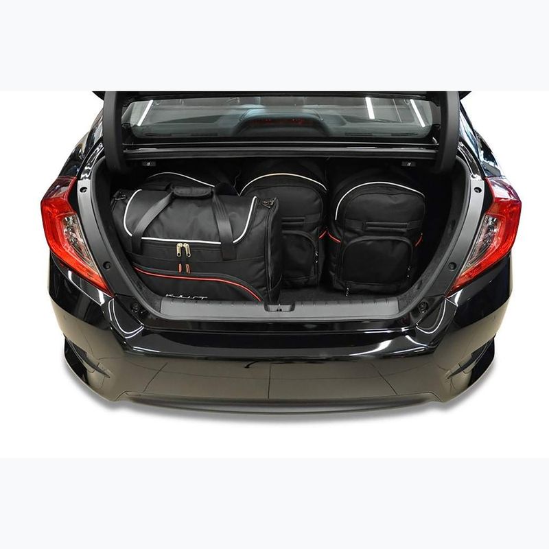 Sada tašek do zavazadlového prostoru KJUST Honda Civic Limousine 2017-2021 5 ks black 13