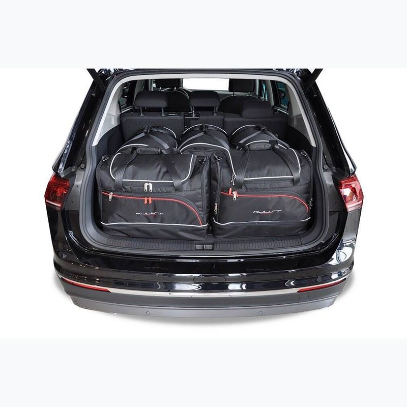 Sada tašek do zavazadlového prostoru KJUST Volkswagen Tiguan Allspace 2017+ 5 ks black 14