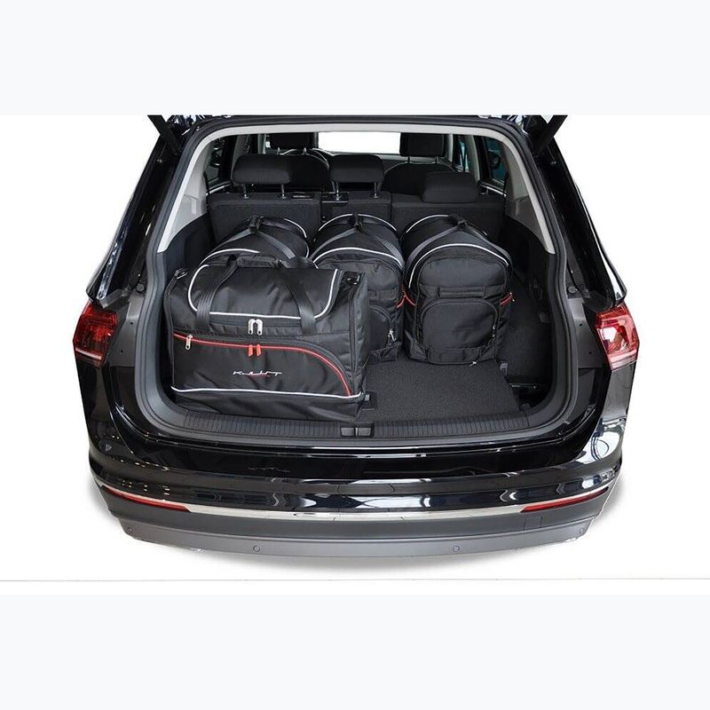 Sada tašek do zavazadlového prostoru KJUST Volkswagen Tiguan Allspace 2017+ 5 ks black 15