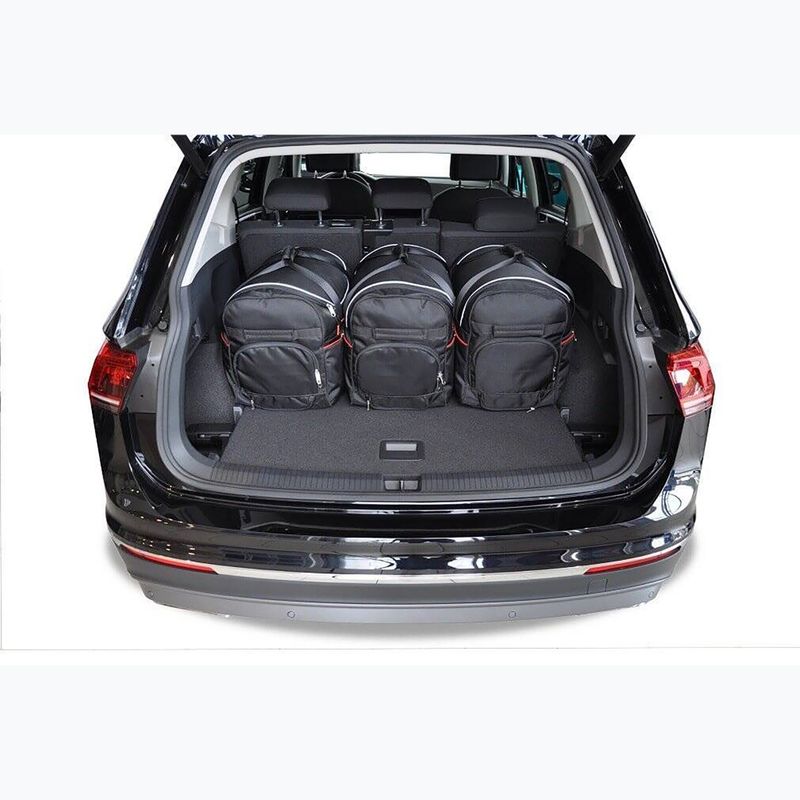 Sada tašek do zavazadlového prostoru KJUST Volkswagen Tiguan Allspace 2017+ 5 ks black 16