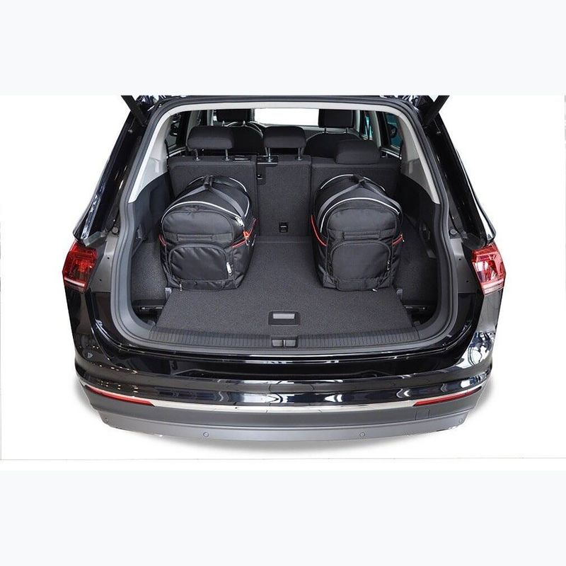 Sada tašek do zavazadlového prostoru KJUST Volkswagen Tiguan Allspace 2017+ 5 ks black 17
