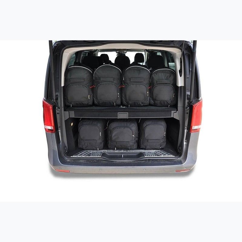 Sada tašek do zavazadlového prostoru KJUST Mercedes-Benz V Extra Long 2014+ 7 black 8