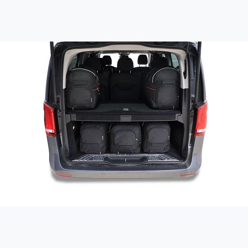 Sada tašek do zavazadlového prostoru KJUST Mercedes-Benz V Extra Long 2014+ 7 black 9