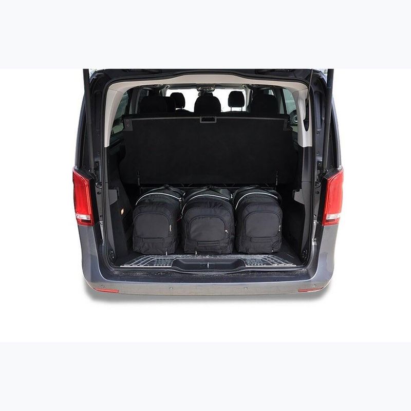 Sada tašek do zavazadlového prostoru KJUST Mercedes-Benz V Extra Long 2014+ 7 black 10