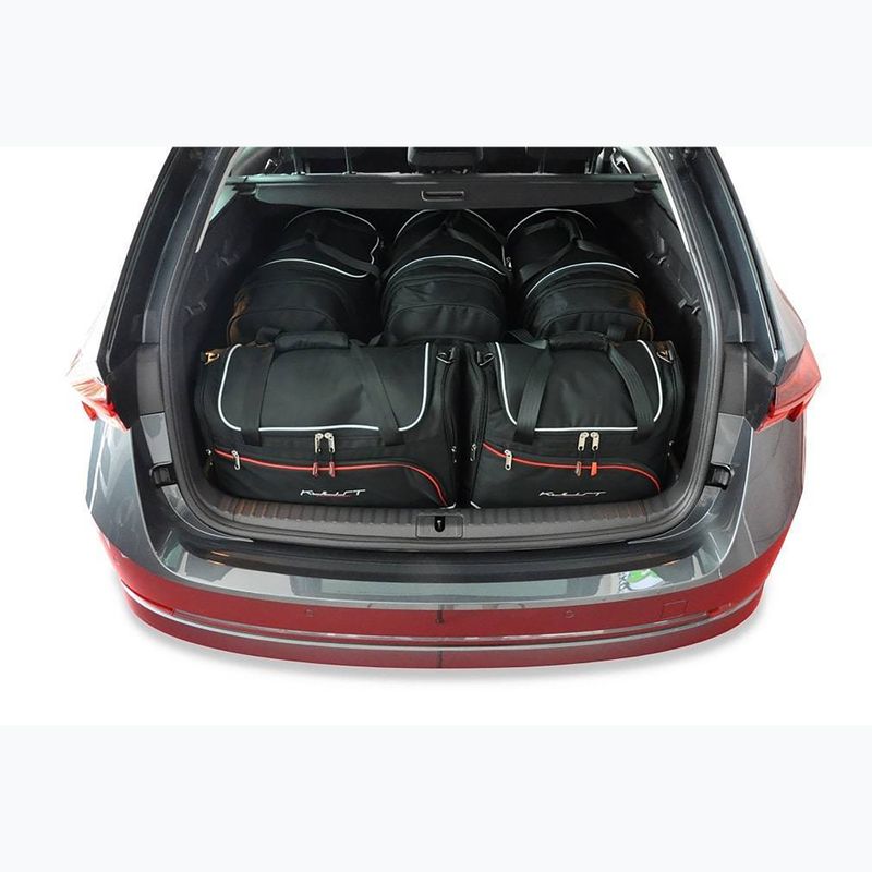 Sada tašek do zavazadlového prostoru  KJUST Skoda Octavia Combi 2020+ 5 ks black  11