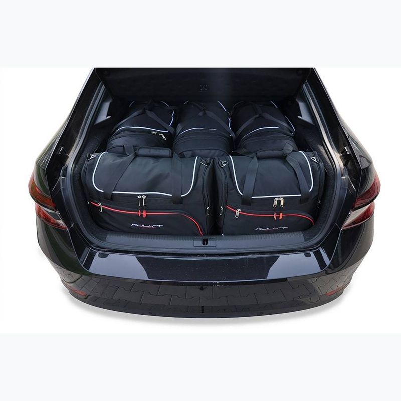 Sada tašek do zavazadlového prostoru  KJUST Skoda Superb Iv Liftback Plug-In Hybrid 2019+ 5 ks black  11