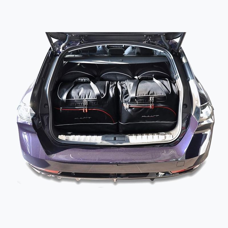 Sada tašek do zavazadlového prostoru  KJUST Peugeot 508 Sw Hybrid Phev 2019+ 5 ks black  11