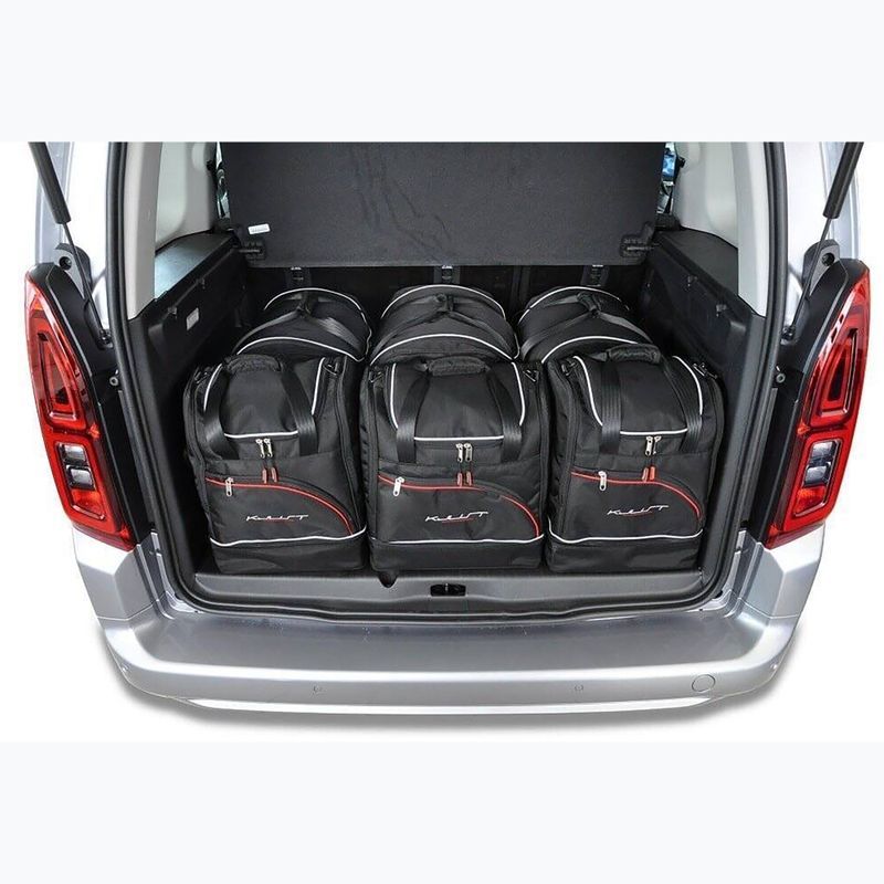 Sada tašek do zavazadlového prostoru KJUST Opel Combo 2018+ 6 ks black 11