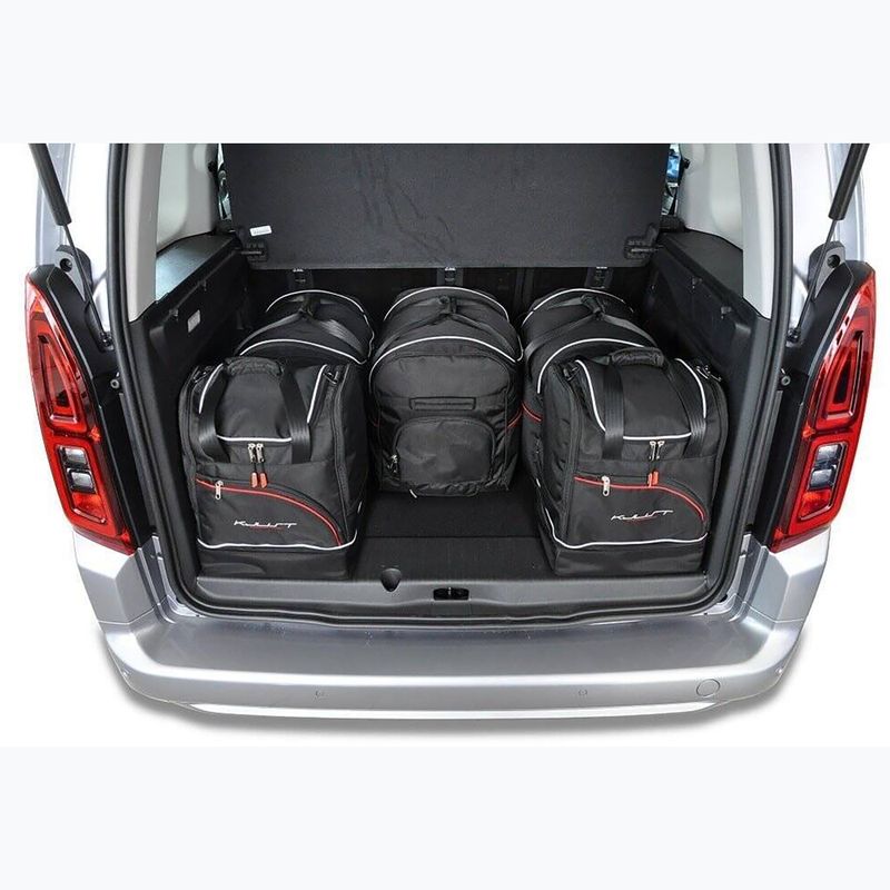 Sada tašek do zavazadlového prostoru KJUST Opel Combo 2018+ 6 ks black 12