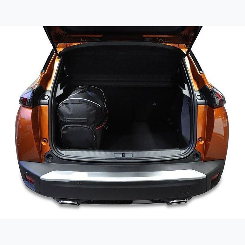 Sada tašek do zavazadlového prostoru  KJUST Peugeot 2008 2019+ 3 ks black  12